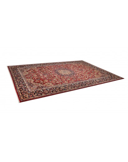 Tappeto Nadjafabad Persia marrone blu 268x390