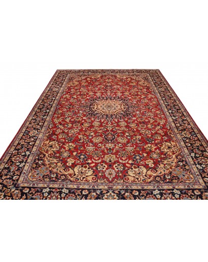 Tappeto Nadjafabad Persia marrone blu 268x390