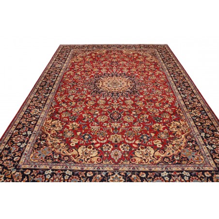 Tappeto Nadjafabad Persia marrone blu 268x390