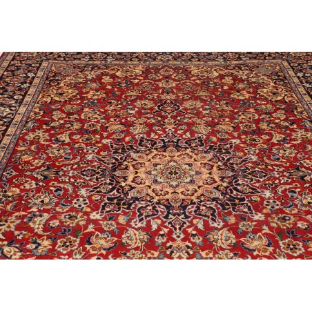 Tappeto Nadjafabad Persia marrone blu 268x390