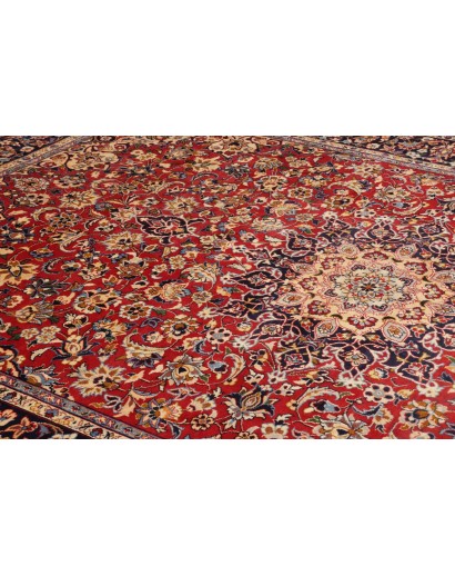 Tappeto Nadjafabad Persia marrone blu 268x390