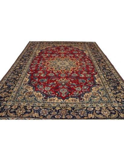 Tappeto Nadjafabad Persia azzurro grigio 300x390