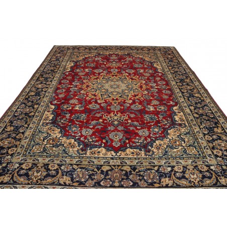Tappeto Nadjafabad Persia azzurro grigio 300x390