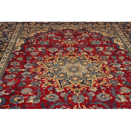 Tappeto Nadjafabad Persia azzurro grigio 300x390