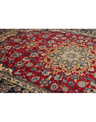 Tappeto Nadjafabad Persia azzurro grigio 300x390