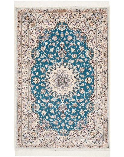 Tappeto Nain 6La Persia bianco grigio 116x180