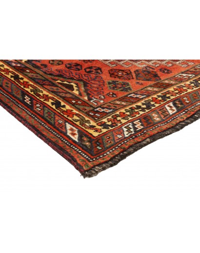 Tappeto Shiraz Persia verde rosso 160x250