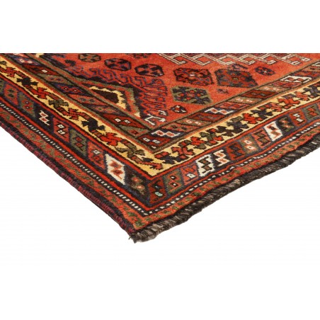 Tappeto Shiraz Persia verde rosso 160x250