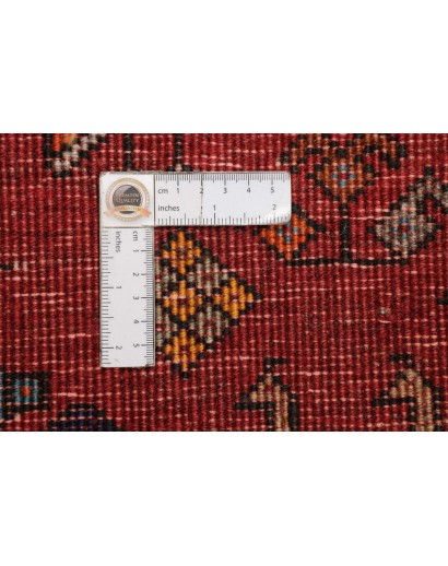 Tappeto Shiraz Persia verde rosso 160x250