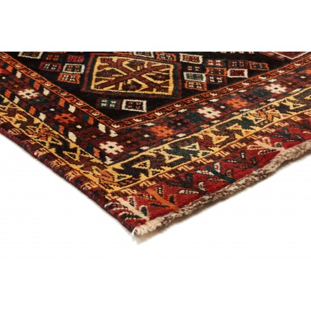 Tappeto Shiraz Persia marrone arancione 165x245