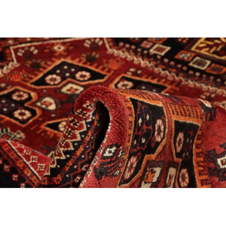 Tappeto Shiraz Persia marrone arancione 165x245