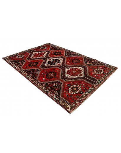 Tappeto Shiraz Persia grigio giallo 175x267