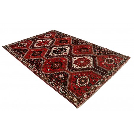 Tappeto Shiraz Persia grigio giallo 175x267