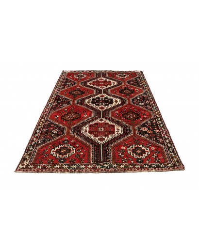 Tappeto Shiraz Persia grigio giallo 175x267