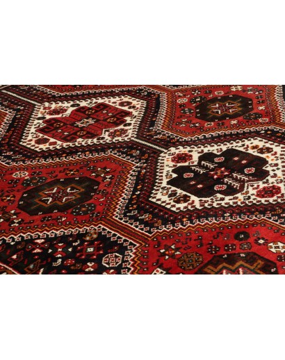 Tappeto Shiraz Persia grigio giallo 175x267