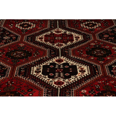 Tappeto Shiraz Persia grigio giallo 175x267