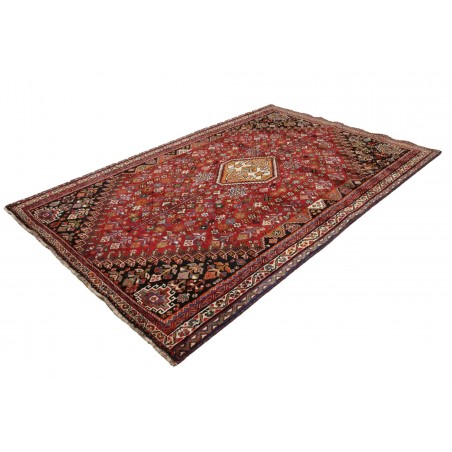 Tappeto Shiraz Persia marrone giallo 185x280