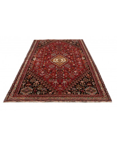 Tappeto Shiraz Persia marrone giallo 185x280
