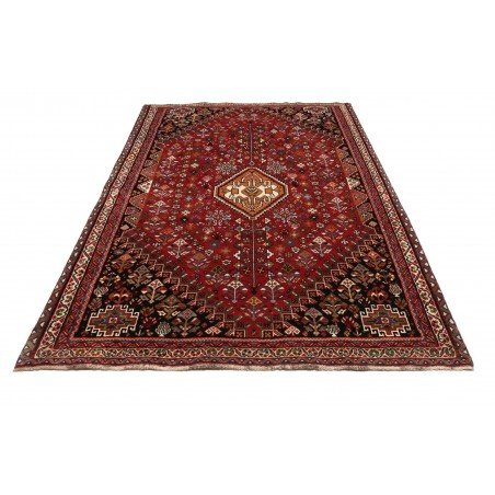 Tappeto Shiraz Persia marrone giallo 185x280
