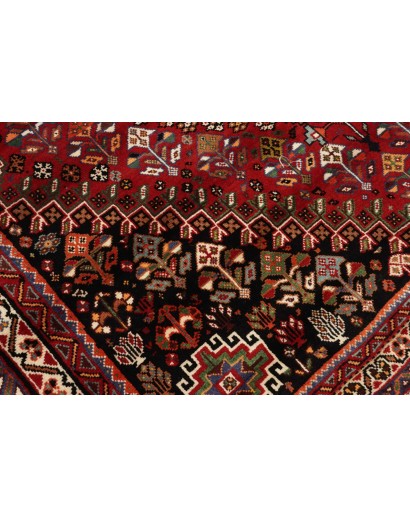 Tappeto Shiraz Persia marrone giallo 185x280