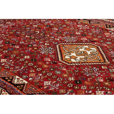 Tappeto Shiraz Persia marrone giallo 185x280