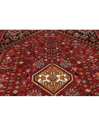 Tappeto Shiraz Persia marrone giallo 185x280