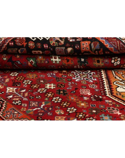 Tappeto Shiraz Persia marrone giallo 185x280