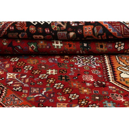 Tappeto Shiraz Persia marrone giallo 185x280