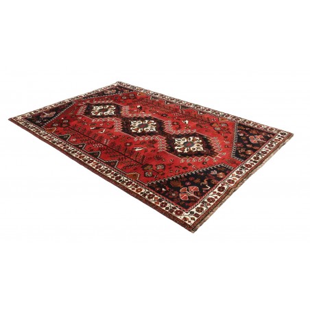 Tappeto Shiraz Persia grigio giallo 173x259