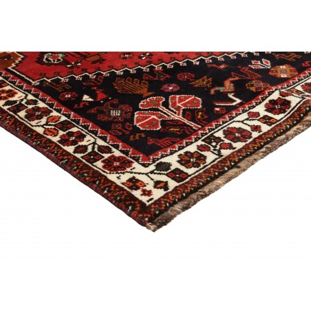 Tappeto Shiraz Persia grigio giallo 173x259