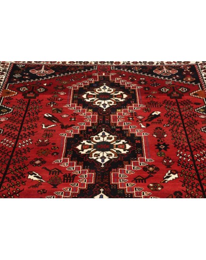 Tappeto Shiraz Persia grigio giallo 173x259