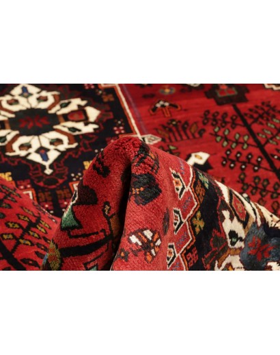 Tappeto Shiraz Persia grigio giallo 173x259