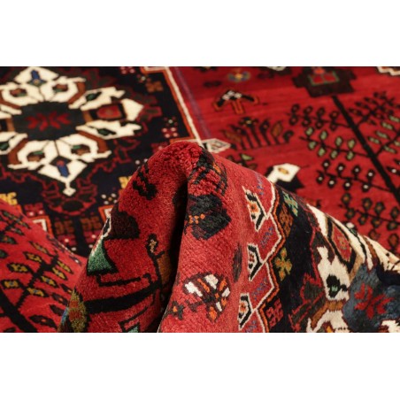 Tappeto Shiraz Persia grigio giallo 173x259