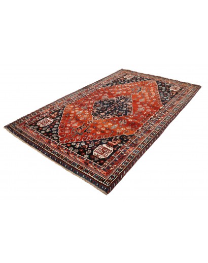 Tappeto Shiraz Persia grigio marrone 170x272