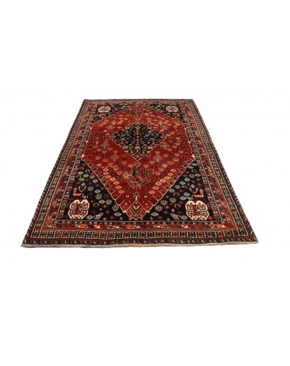 Tappeto Shiraz Persia grigio marrone 170x272