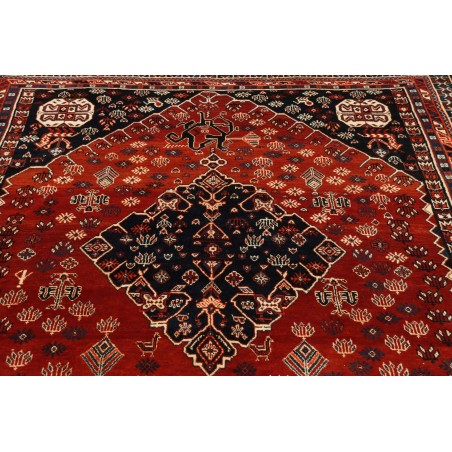 Tappeto Shiraz Persia grigio marrone 170x272