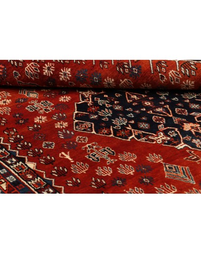 Tappeto Shiraz Persia grigio marrone 170x272