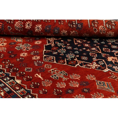Tappeto Shiraz Persia grigio marrone 170x272