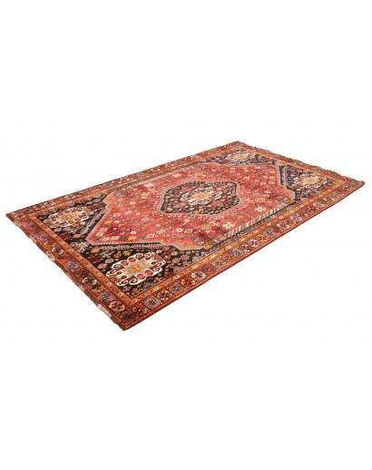 Tappeto Shiraz Fine Persia marrone giallo 158x263