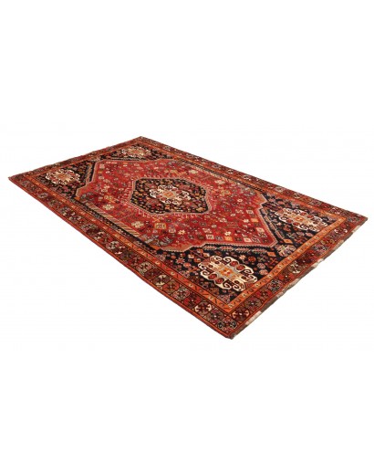 Tappeto Shiraz Fine Persia marrone giallo 158x263