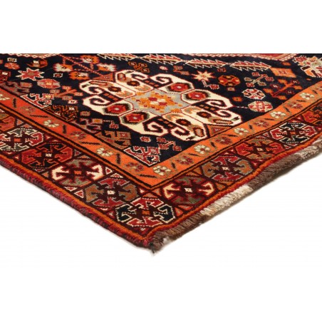 Tappeto Shiraz Fine Persia marrone giallo 158x263