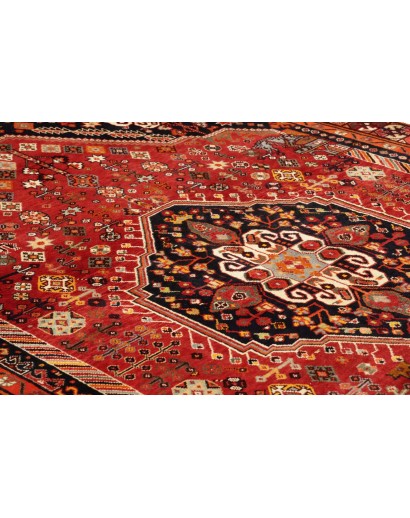 Tappeto Shiraz Fine Persia marrone giallo 158x263