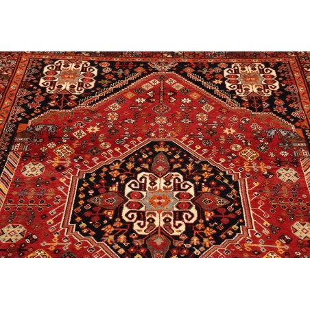 Tappeto Shiraz Fine Persia marrone giallo 158x263