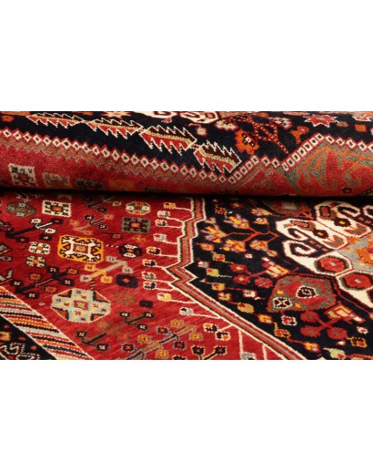 Tappeto Shiraz Fine Persia marrone giallo 158x263