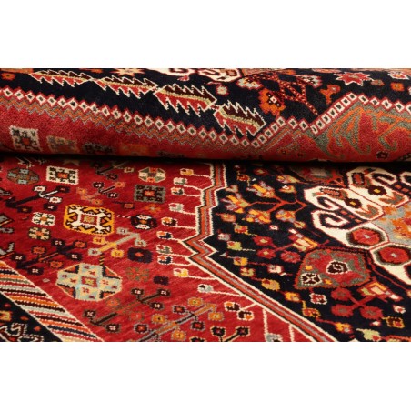 Tappeto Shiraz Fine Persia marrone giallo 158x263
