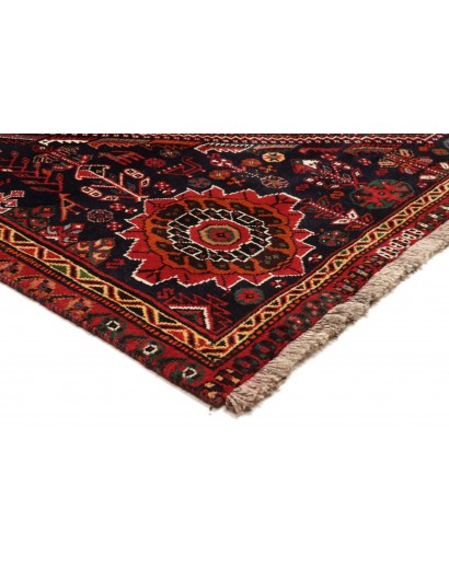 Tappeto Shiraz Persia grigio giallo 168x273