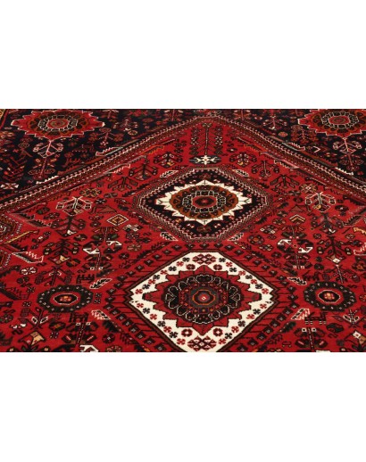 Tappeto Shiraz Persia grigio giallo 168x273