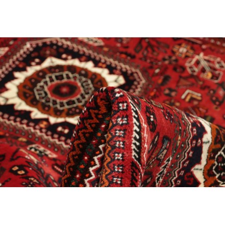 Tappeto Shiraz Persia grigio giallo 168x273