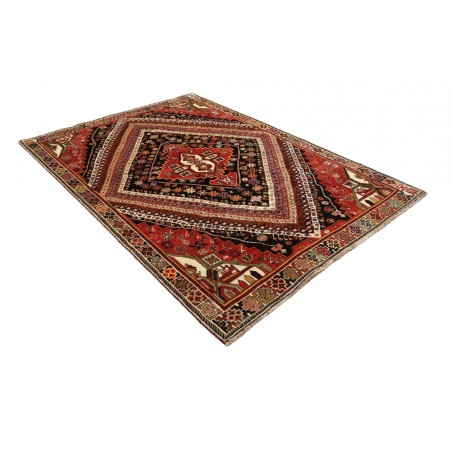 Tappeto Shiraz Persia marrone blu 180x260
