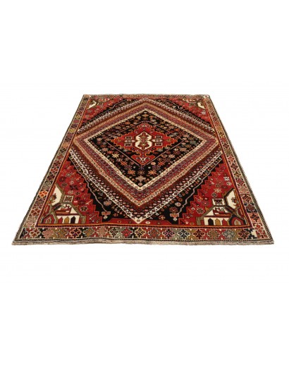 Tappeto Shiraz Persia marrone blu 180x260